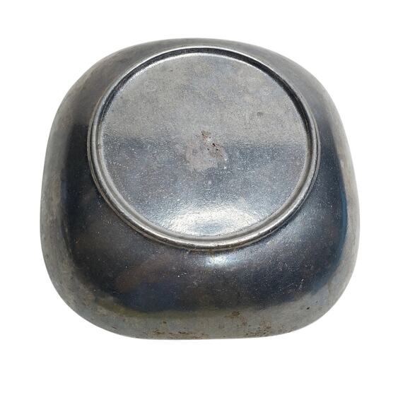 Wilton Mount Joy Pewter Serving Bowl Columbia PA USA Vtg Armetale 9" - Picture 5 of 9